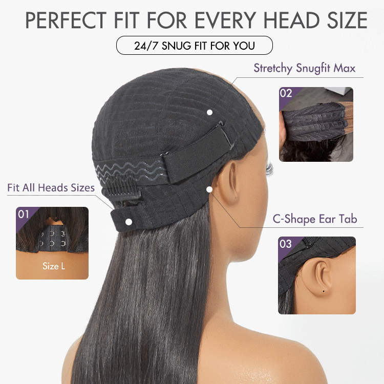 Highlight Bob Wig – Just Put It On. No Glue. No Scissors.