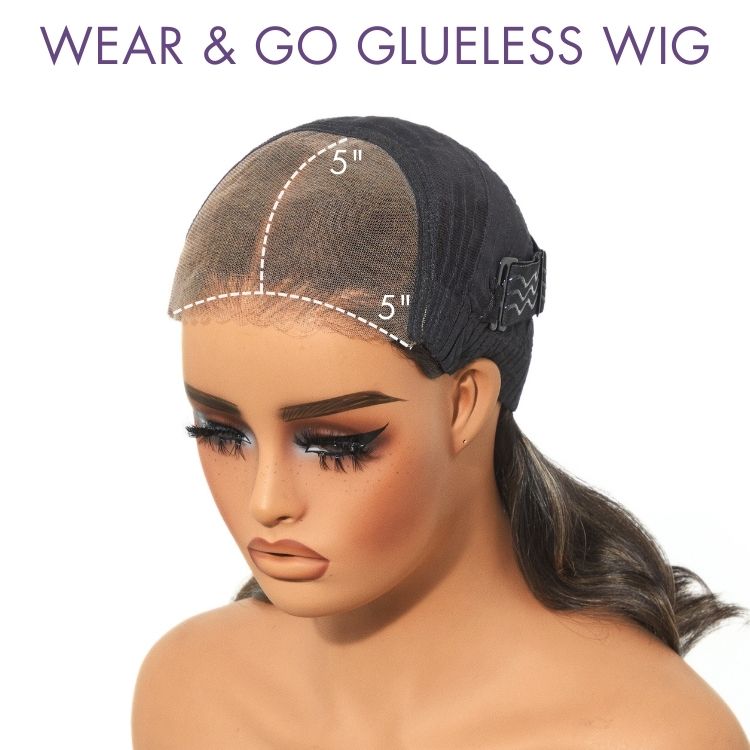 Highlight Bob Wig – Just Put It On. No Glue. No Scissors.