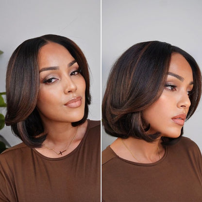Highlight Bob Wig – Just Put It On. No Glue. No Scissors.