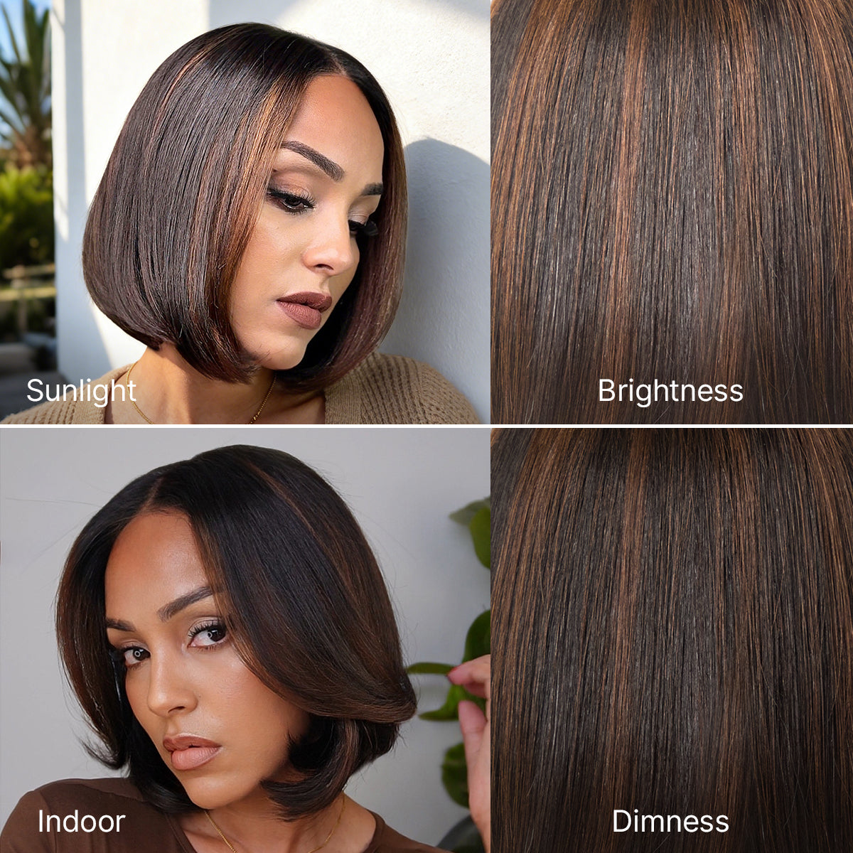 Highlight Bob Wig – Just Put It On. No Glue. No Scissors.