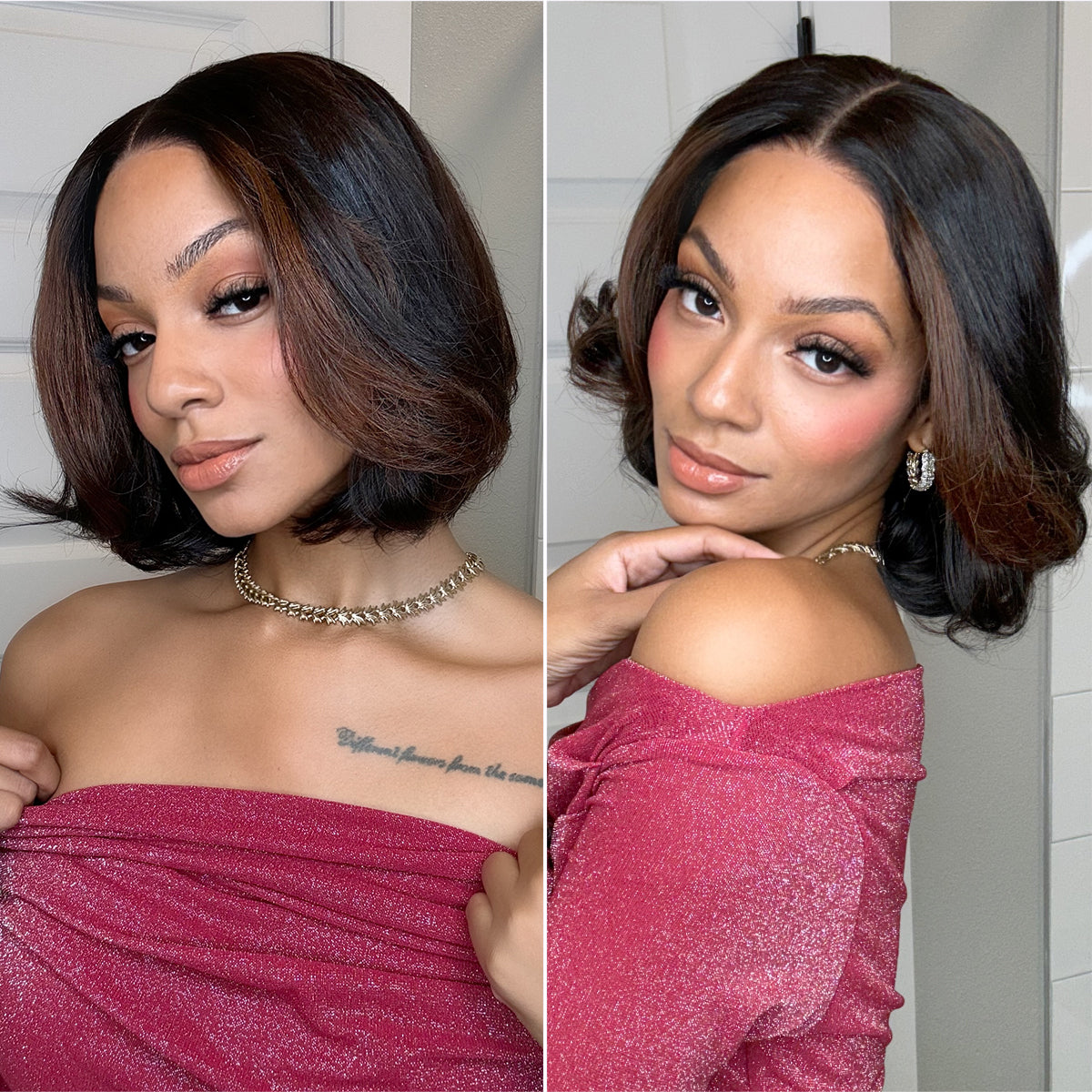 Highlight Bob Wig – Just Put It On. No Glue. No Scissors.