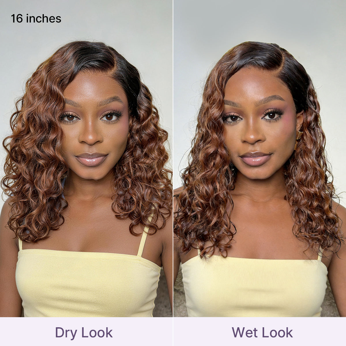 🇺🇸 SAGGIUS™ | Final Hours – 58% OFF Water Wave Short Bob HD Lace Wig | 100% Human Hair ✨
