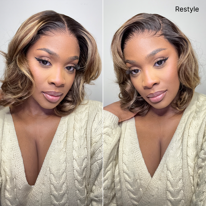 Highlight Bob Wig – Just Put It On. No Glue. No Scissors.