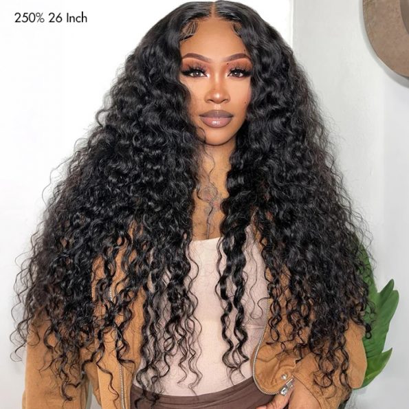 Glueless Lace Wig – Natural V-Shaped Hairline, Instant Glam! Ultra 250% Density for Natural Fullness