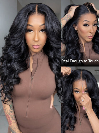 180% Density 13x4 Loose Wave Glueless Wig – Pre-Everything Lace, Elastic Drawstring, Ready-to-Wear