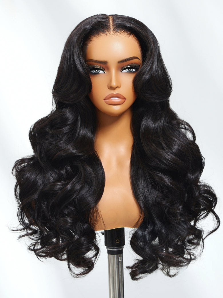 180% Density 13x4 Loose Wave Glueless Wig – Pre-Everything Lace, Elastic Drawstring, Ready-to-Wear