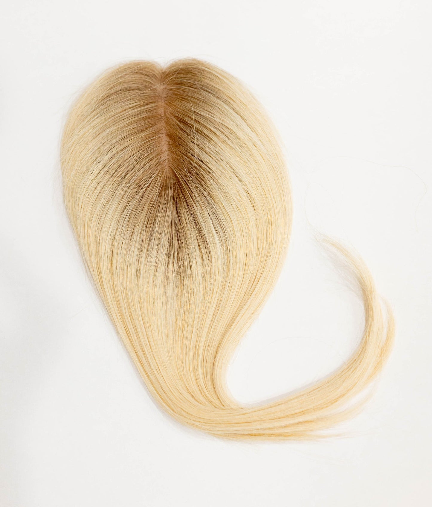 Silk Base Human Hair Topper (with clips)