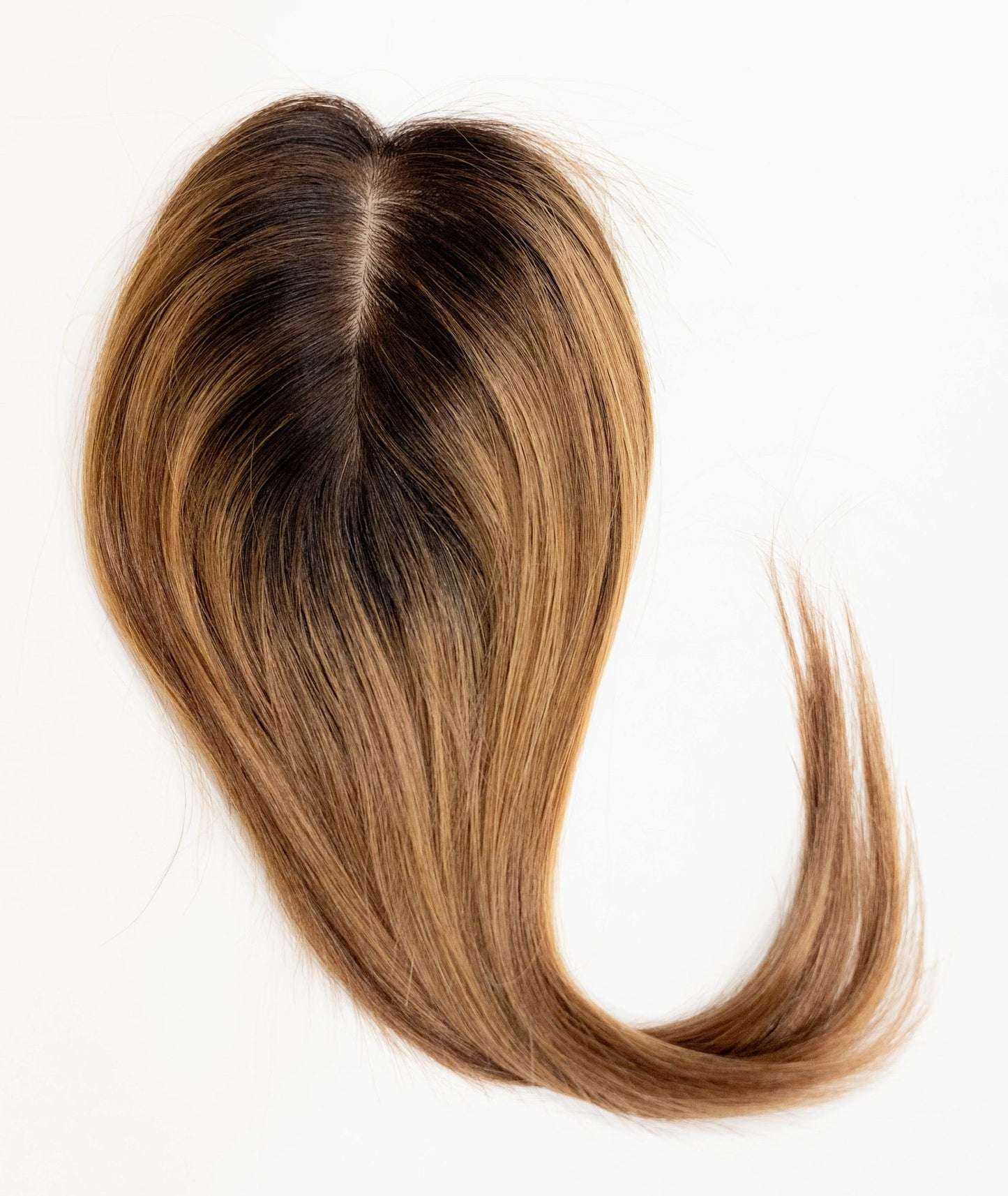 Silk Base Human Hair Topper (with clips)
