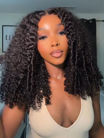13x6 Glueless Lace Front Wig with Pre-Installed Drawstring Dome Cap – 180% Density, Effortless Wear & Go – US Stock