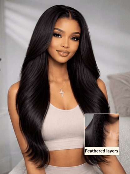 180% Density 13x4 Loose Wave Glueless Wig – Pre-Everything Lace, Elastic Drawstring, Ready-to-Wear